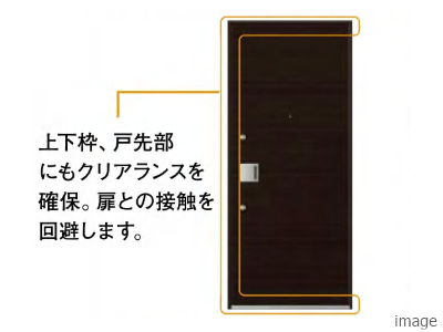 対震玄関ドアイメージ｜ザ・パークハウス板橋大山大楠ノ杜